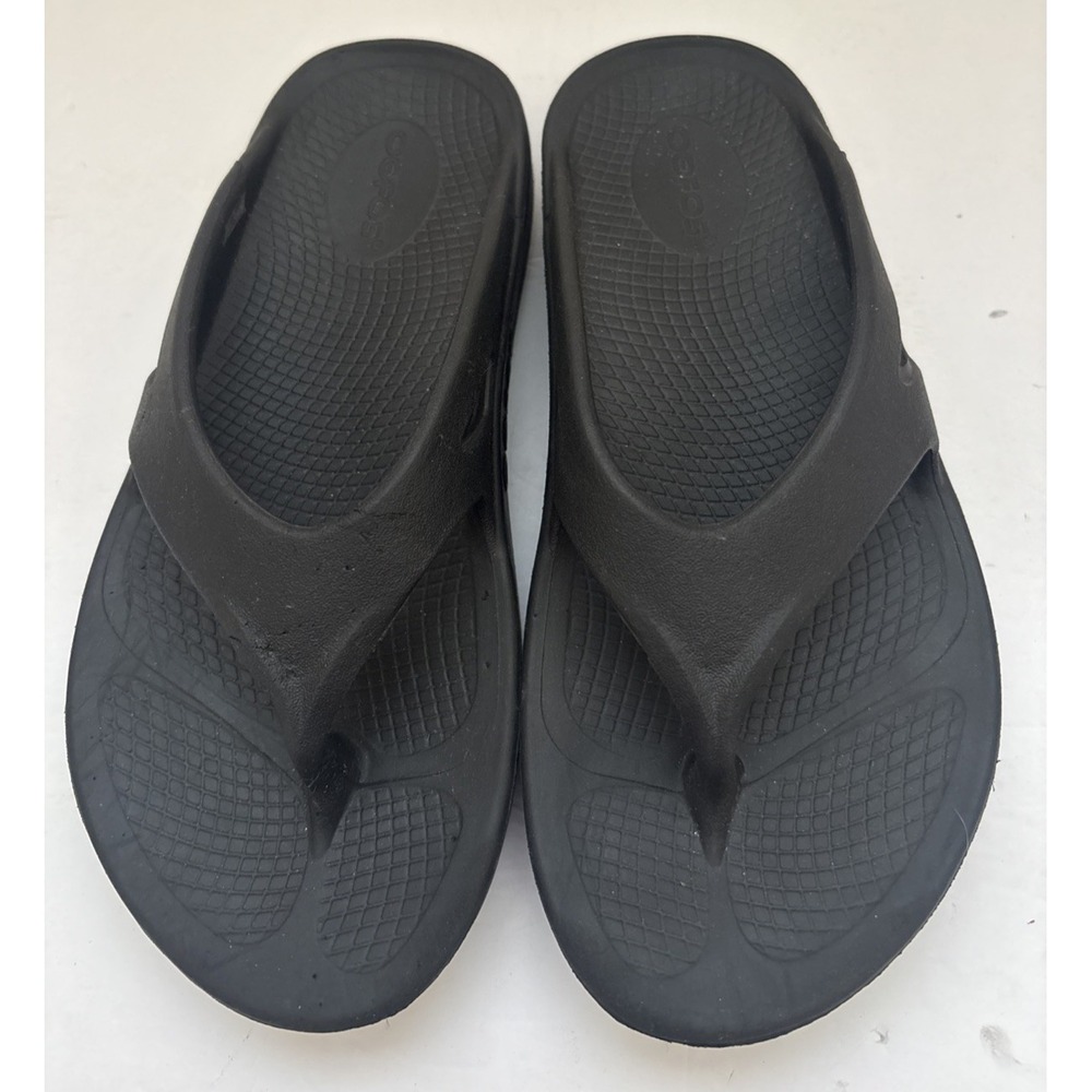 Oofos OOlala Thong Sandals Womens Recovery Flip Flop Shoes Comfort Orthotic Sz 5 - Picture 2 of 11
